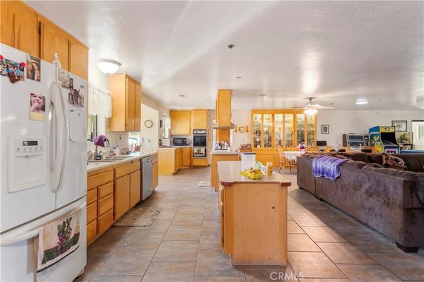 Interior, Kitchen, Living room, Pendant Lights, Recessed Lighting