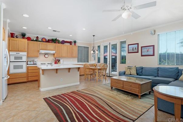 Dining room, Interior, Kitchen, Living room, Pendant Lights, Recessed Lighting