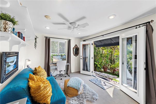 Home Office, Interior, Recessed Lighting