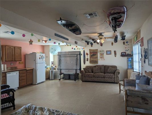 Interior, Kitchen, Living room