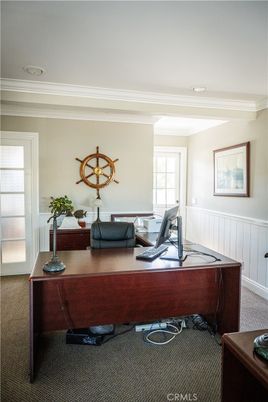 Home Office, Interior, Recessed Lighting