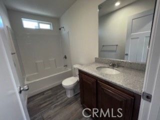 Bathroom, Interior, Recessed Lighting, Wood Texture Flooring