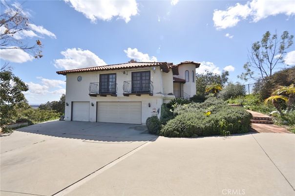 Attached, Exterior, Facade, Spanish Mediterranean