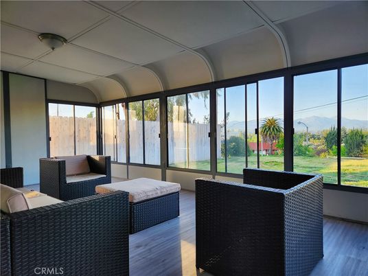 Interior, Sun Room, Wood Texture Flooring