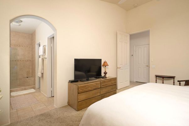 Bathroom, Bedroom, Glass Shower, Interior