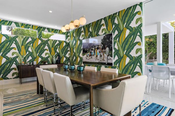 Dining room, Interior, Pendant Lights, Recessed Lighting