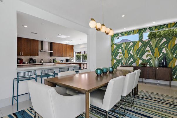 Dining room, Interior, Kitchen, Pendant Lights, Recessed Lighting