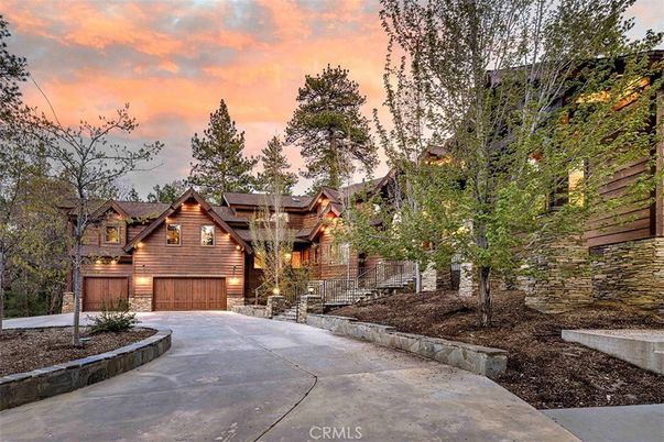 Attached, Exterior, Facade, Log Home