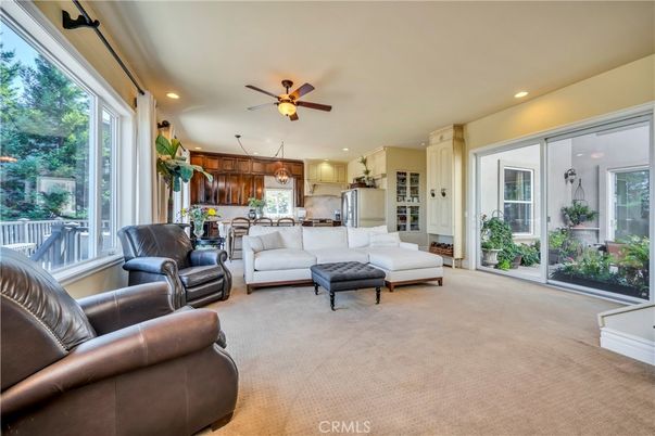 Interior, Kitchen, Living room, Recessed Lighting