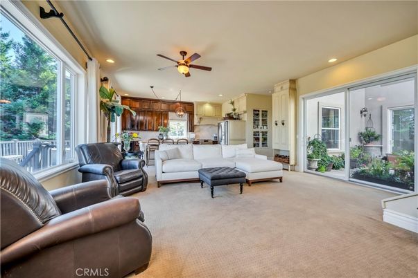 Interior, Kitchen, Living room, Recessed Lighting