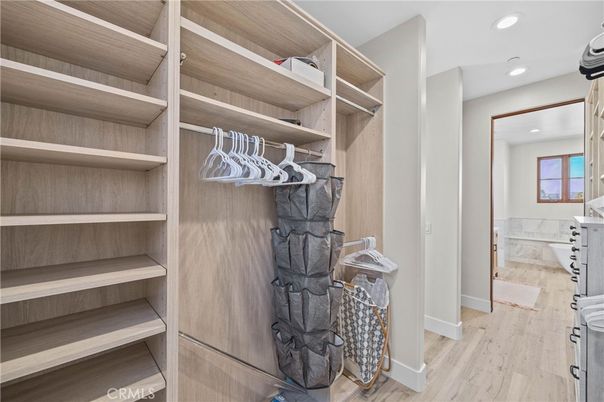 Interior, Recessed Lighting, Walk-in Closets, Wood Texture Flooring