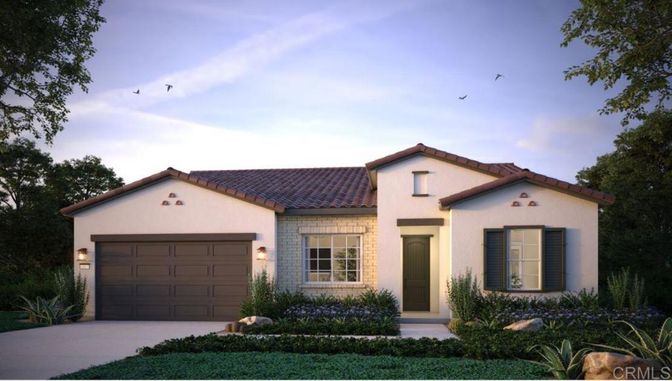Attached, Exterior, Facade, Brick Facade, Spanish Mediterranean