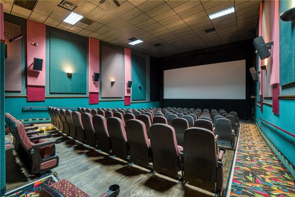 Home Theatre Room, Interior, Projection Screen, Recessed Lighting, Theatre Room