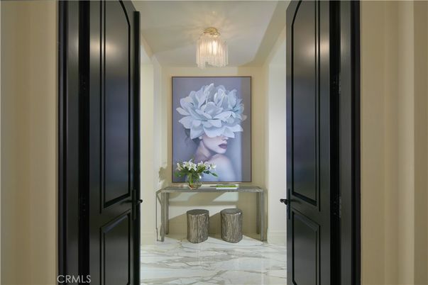 Chandelier, Interior, Marble