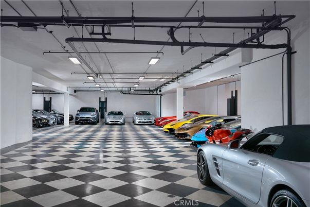 Garage, Interior, Recessed Lighting