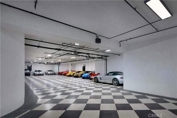 Garage, Interior, Recessed Lighting