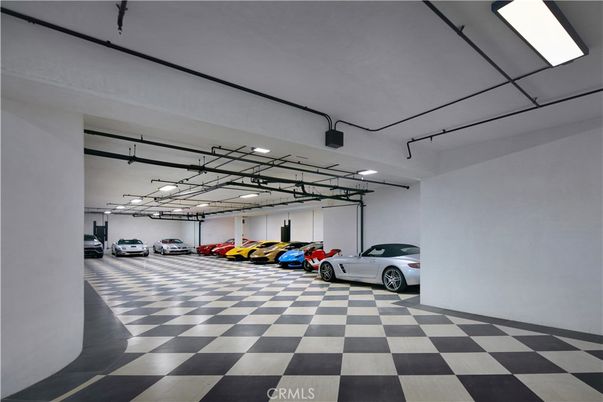 Garage, Interior, Recessed Lighting