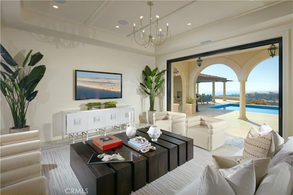 Chandelier, Interior, Living room, Recessed Lighting, Water