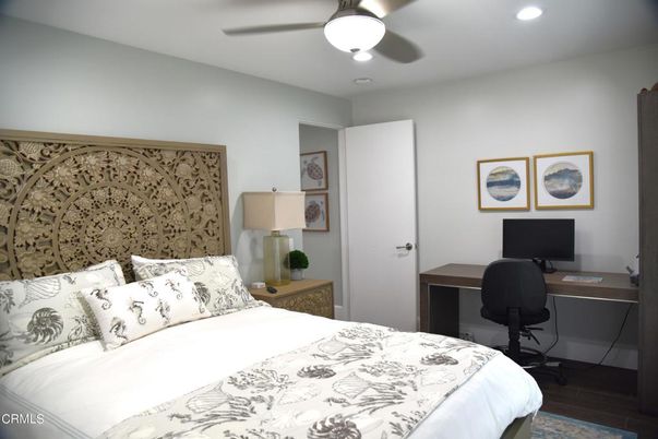 Bedroom, Home Office, Interior, Recessed Lighting