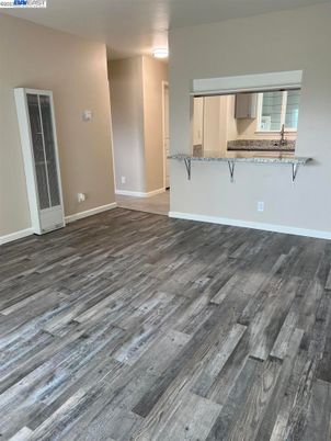 Empty room, Interior, Kitchen, Wood Texture Flooring