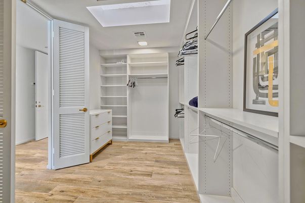 Interior, Recessed Lighting, Walk-in Closets, Wood Texture Flooring