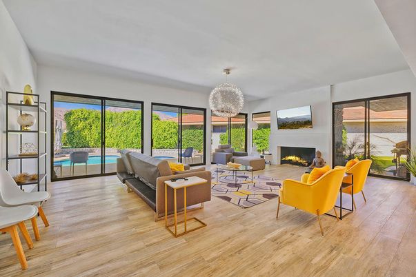 Fireplace, Interior, Living room, Wood Texture Flooring