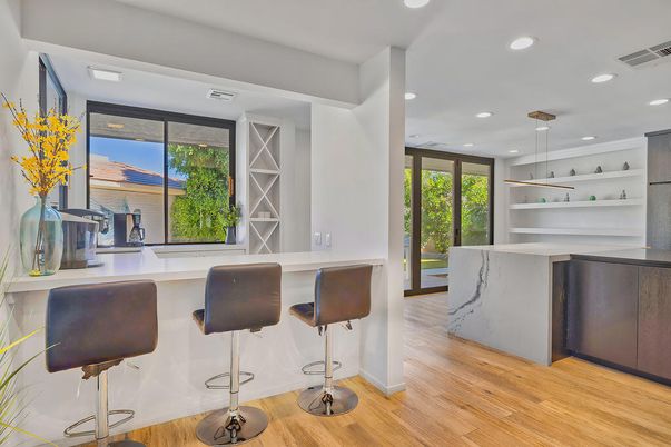 Interior, Pendant Lights, Recessed Lighting, Wood Texture Flooring