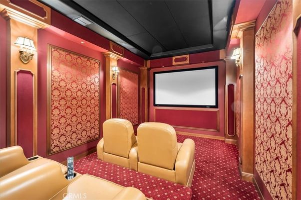 Home Theatre Room, Interior, Projection Screen, Theatre Room