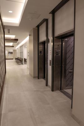 Elevator, Interior, Recessed Lighting
