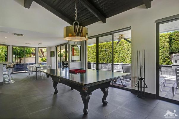 Game Room, Interior, Pendant Lights, Wooden Ceilings