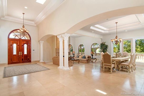 Chandelier, Dining room, Interior, Pendant Lights, Recessed Lighting