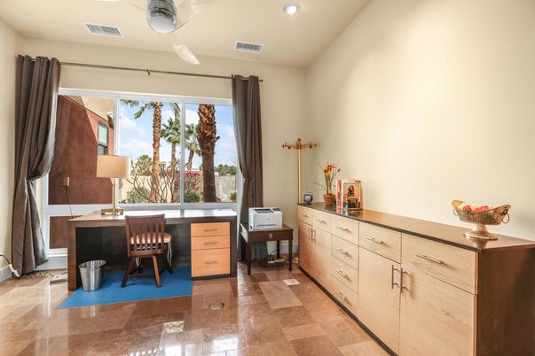 Home Office, Interior, Recessed Lighting