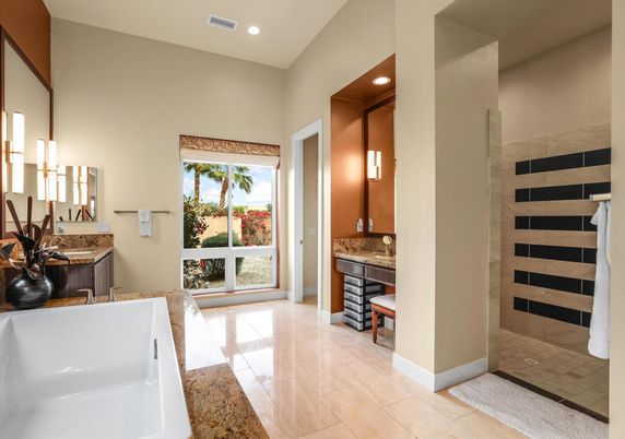 Bathroom, Interior, Recessed Lighting