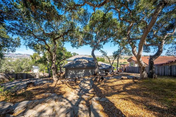 Backyard, Detached Garage, Exterior