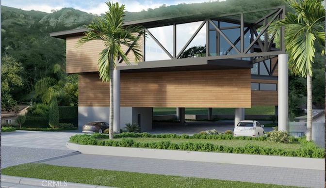 Exterior, Facade, Modern