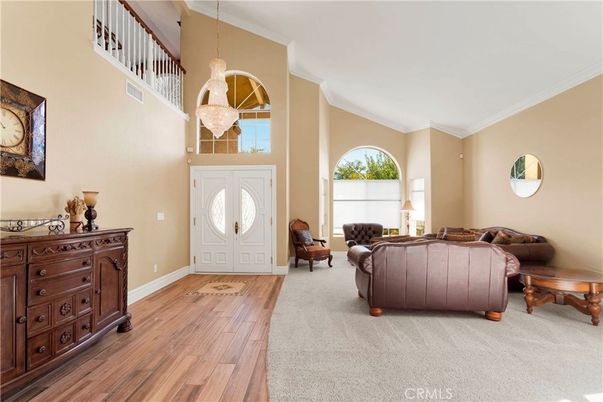 Interior, Living room, Pendant Lights, Wood Texture Flooring