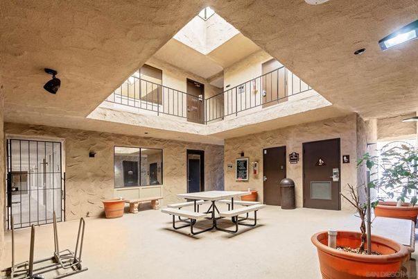 Interior, Recessed Lighting, Stone Walls