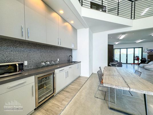 Dining room, Interior, Kitchen, Recessed Lighting, Wood Texture Flooring