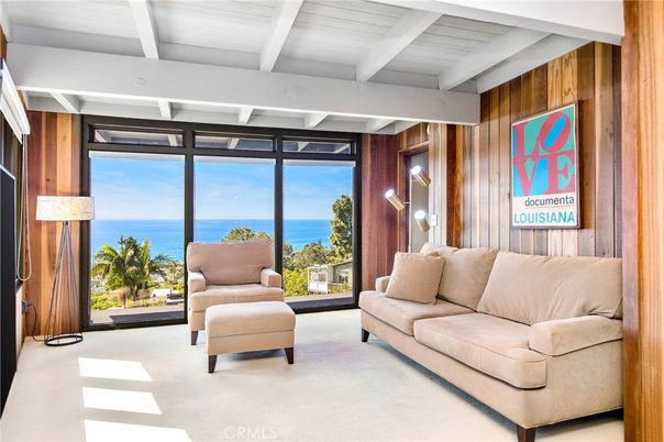 Interior, Living room, Water, Wooden Walls