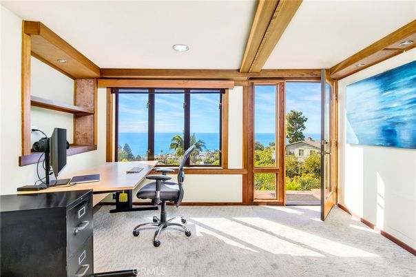 Home Office, Interior, Recessed Lighting, Water