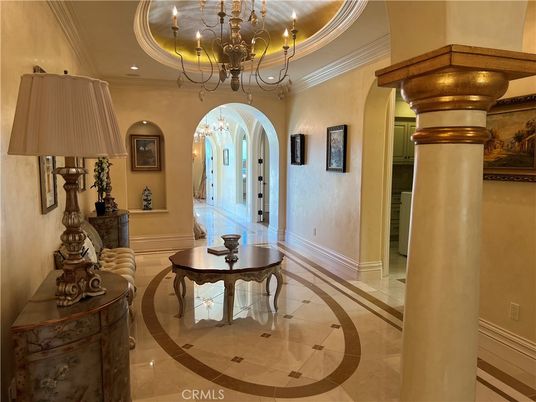 Chandelier, Interior, Recessed Lighting
