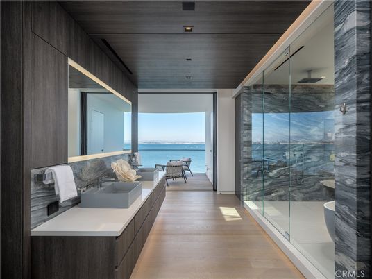 Interior, Recessed Lighting, Water, Wooden Ceilings, Wood Texture Flooring, Wooden Walls