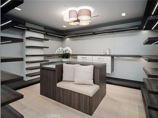 Interior, Recessed Lighting, Walk-in Closets, Wood Texture Flooring