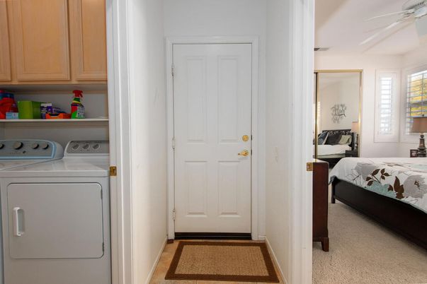Bedroom, Interior, Utility Closets, Washer
