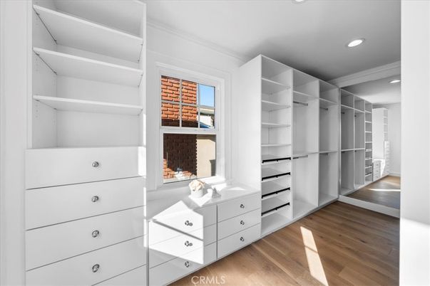 Interior, Recessed Lighting, Walk-in Closets, Wood Texture Flooring
