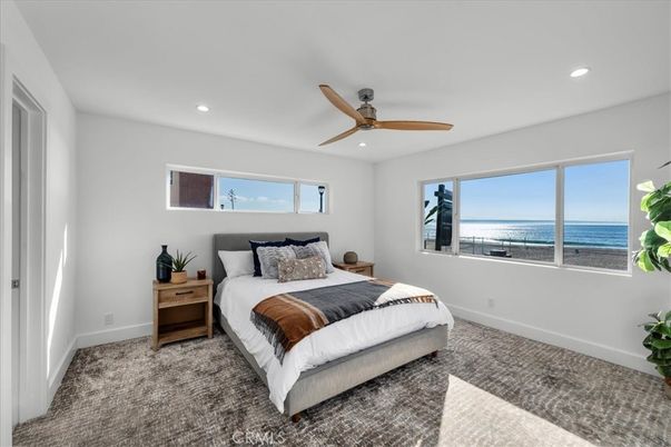 Bedroom, Interior, Recessed Lighting, Water
