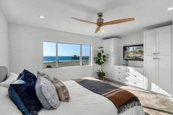 Bedroom, Interior, Recessed Lighting, Water