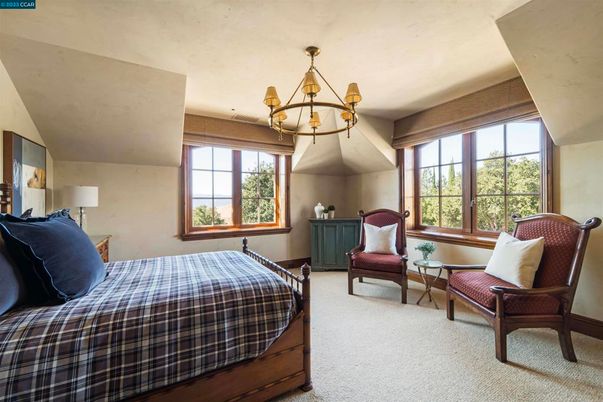 Bedroom, Chandelier, Interior