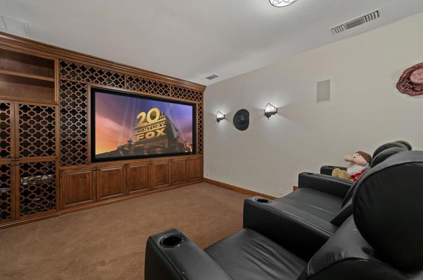 Home Theatre Room, Interior, Projection Screen, Theatre Room