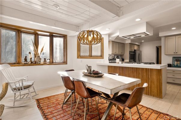 Dining room, Interior, Kitchen, Pendant Lights, Recessed Lighting